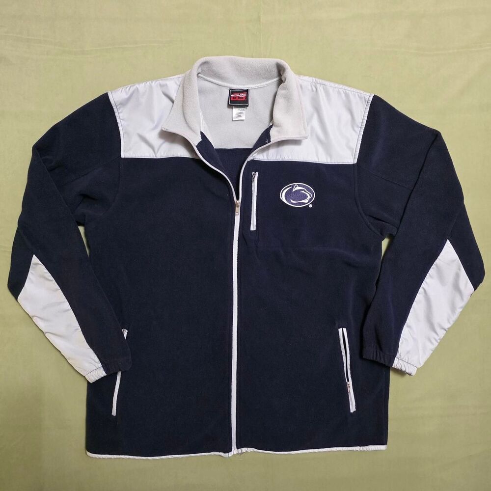 Penn State Nittany Lions Genuine Stuff Full brand Zip Tech Jacket men's Large